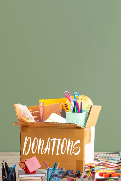 Donate Your Stationery Items