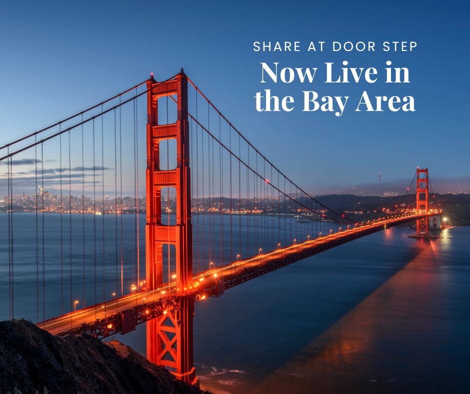 Share At Door Step expands from Singapore to the San Francisco Bay Area